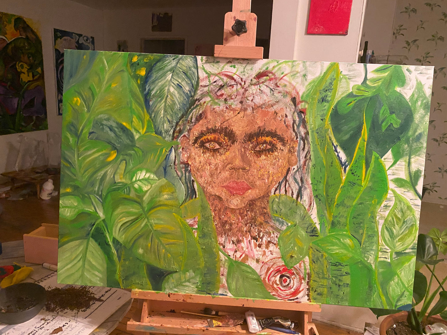 "Growing" Self Portrait