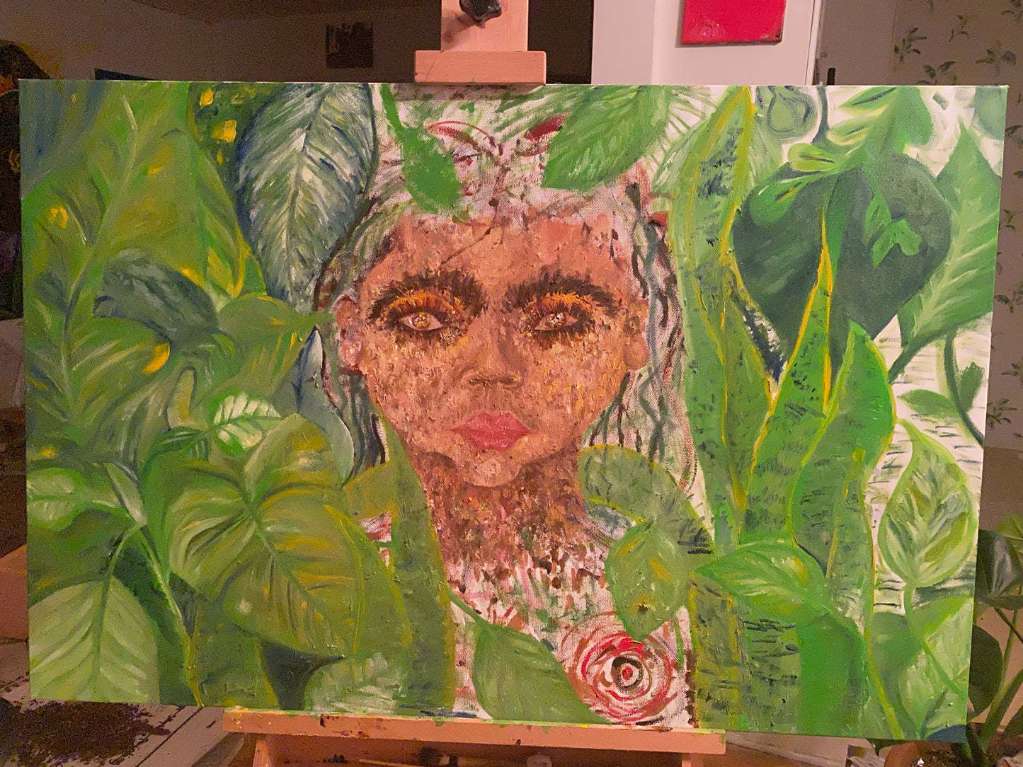 "Growing" Self Portrait