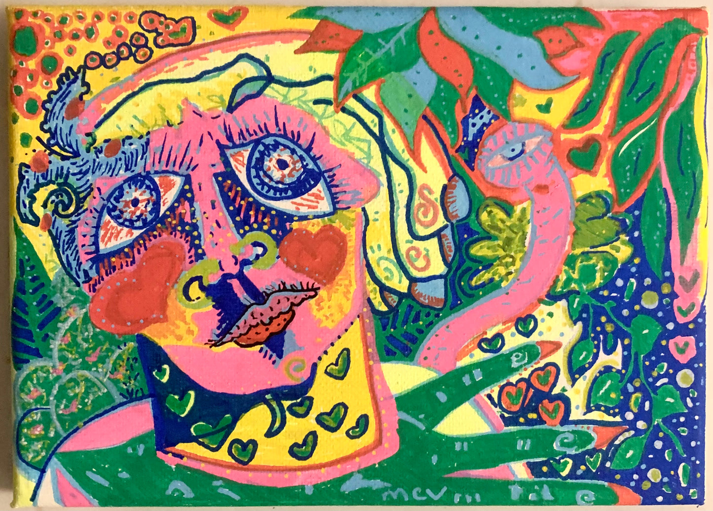 "Podering" Painting