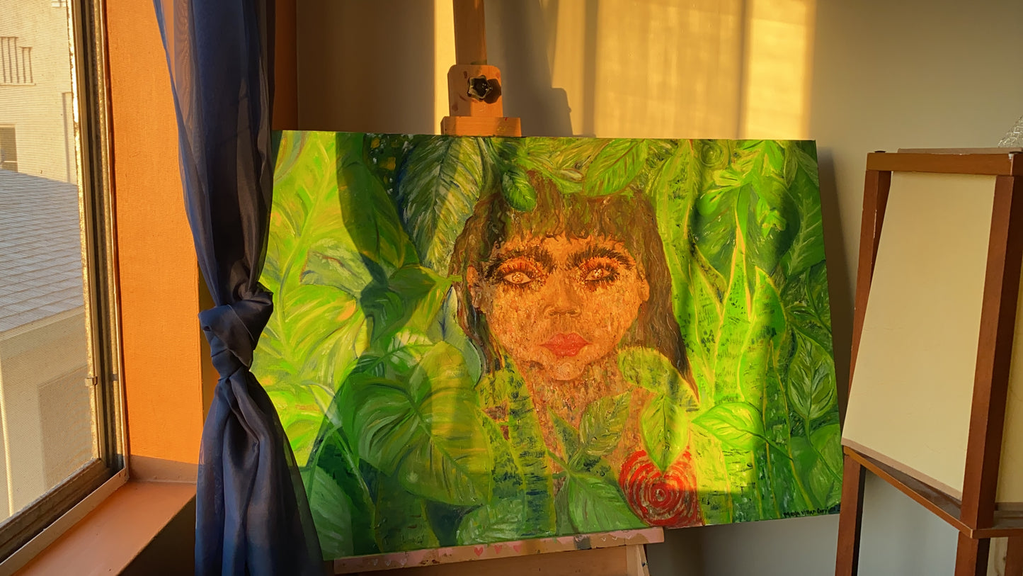 "Growing" Self Portrait