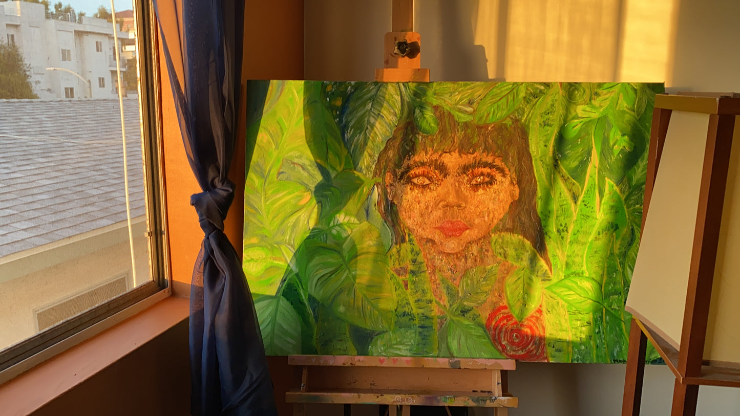 "Growing" Self Portrait