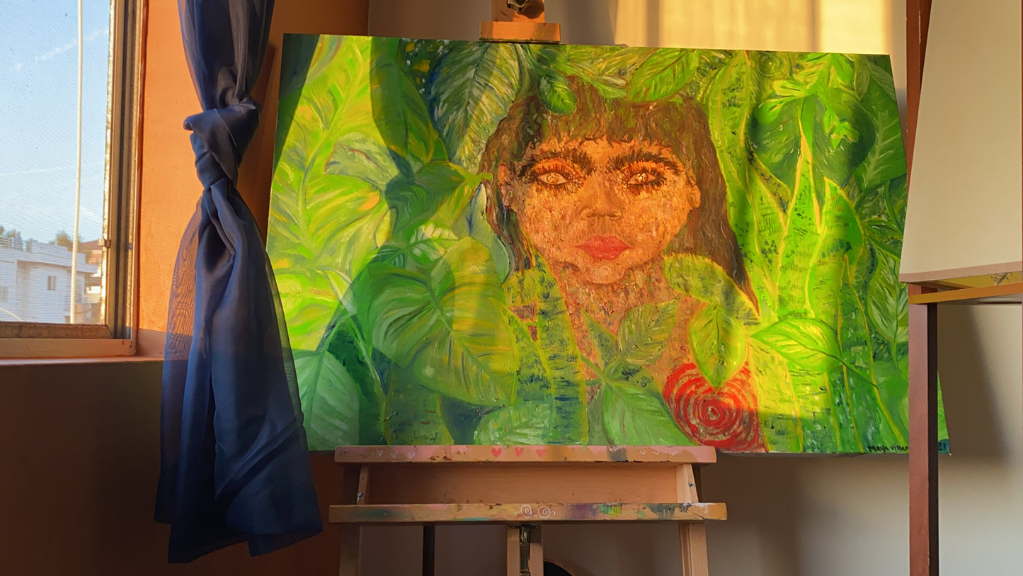 "Growing" Self Portrait