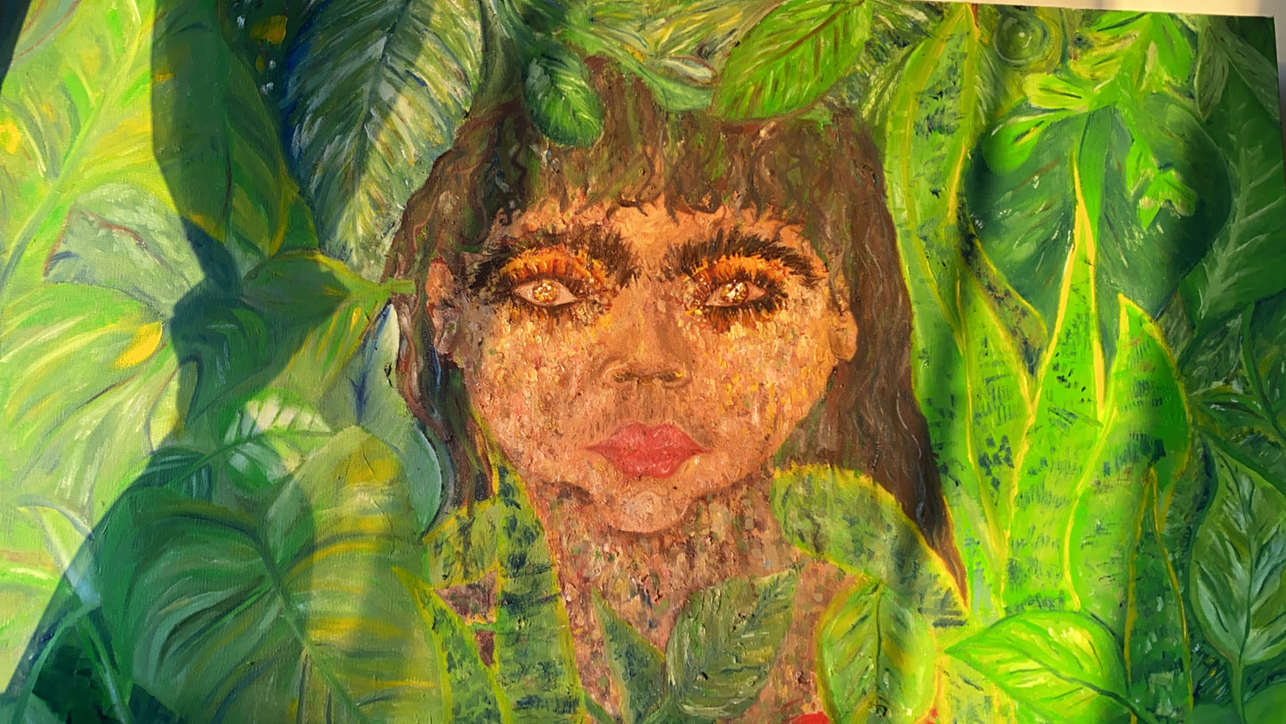 "Growing" Self Portrait
