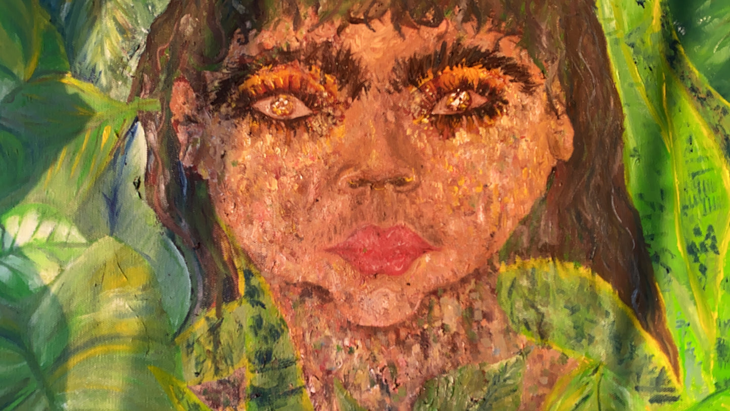 "Growing" Self Portrait