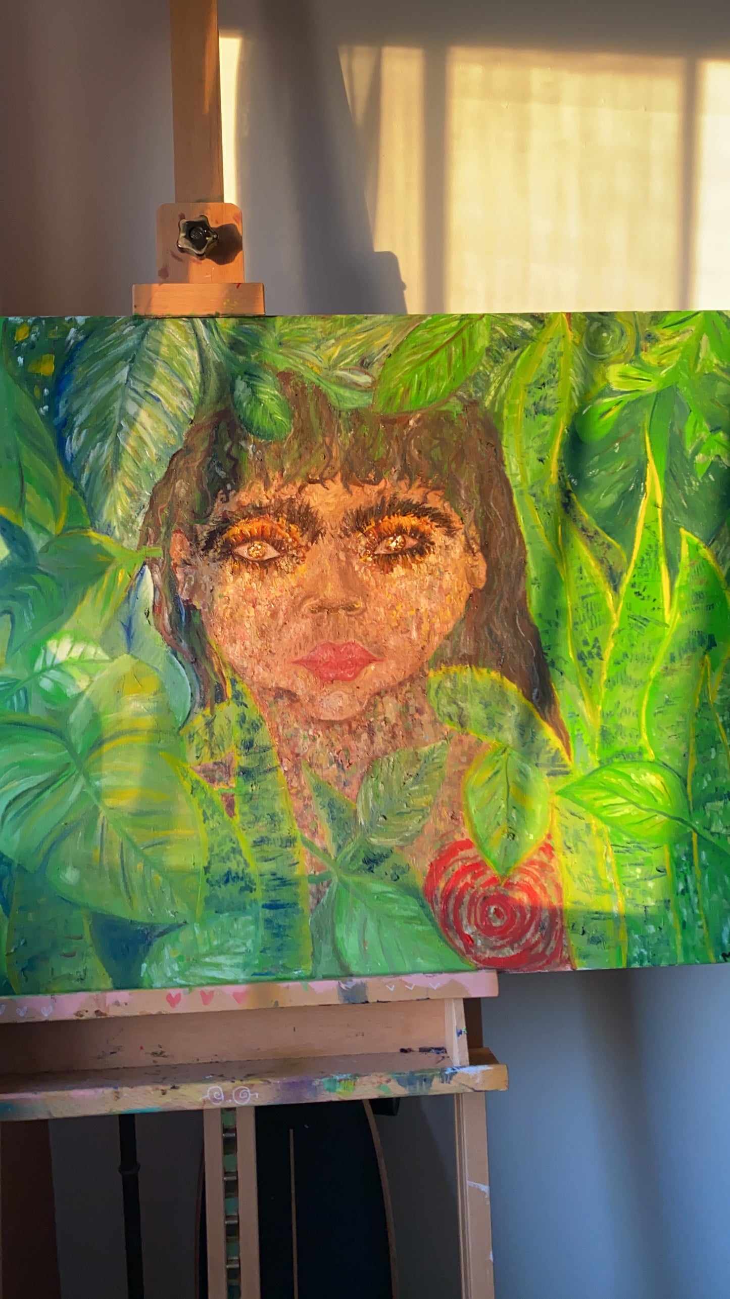 "Growing" Self Portrait