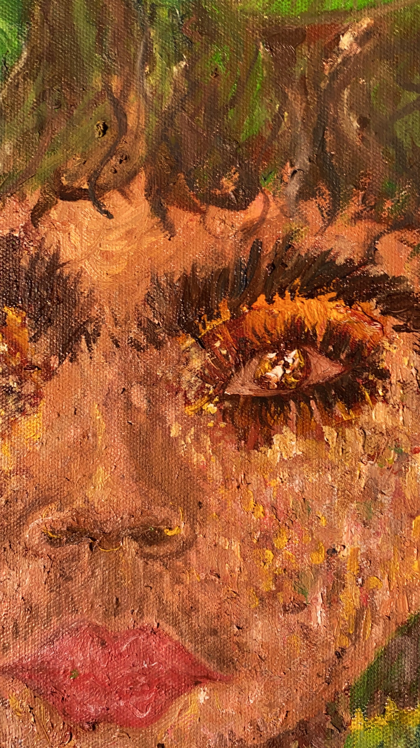 "Growing" Self Portrait