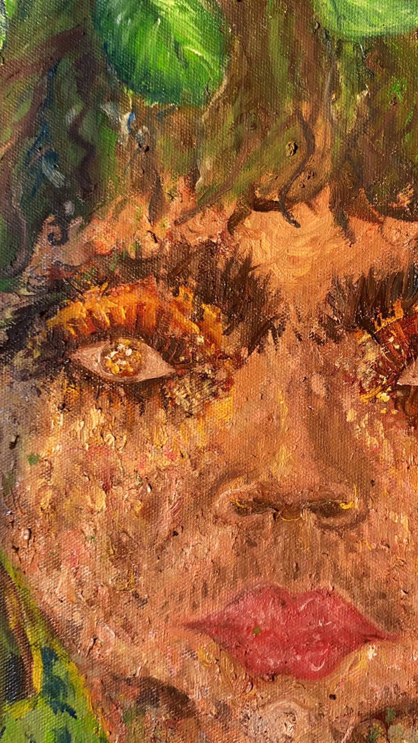 "Growing" Self Portrait
