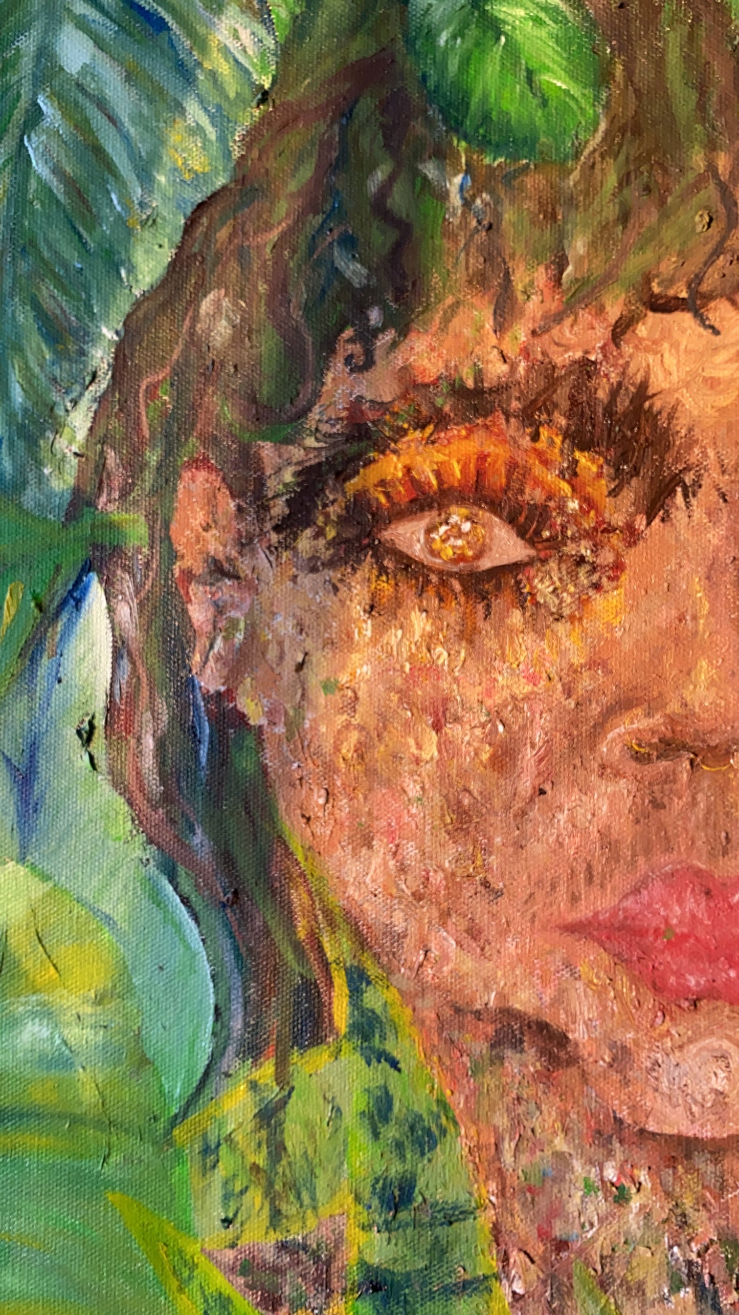 "Growing" Self Portrait