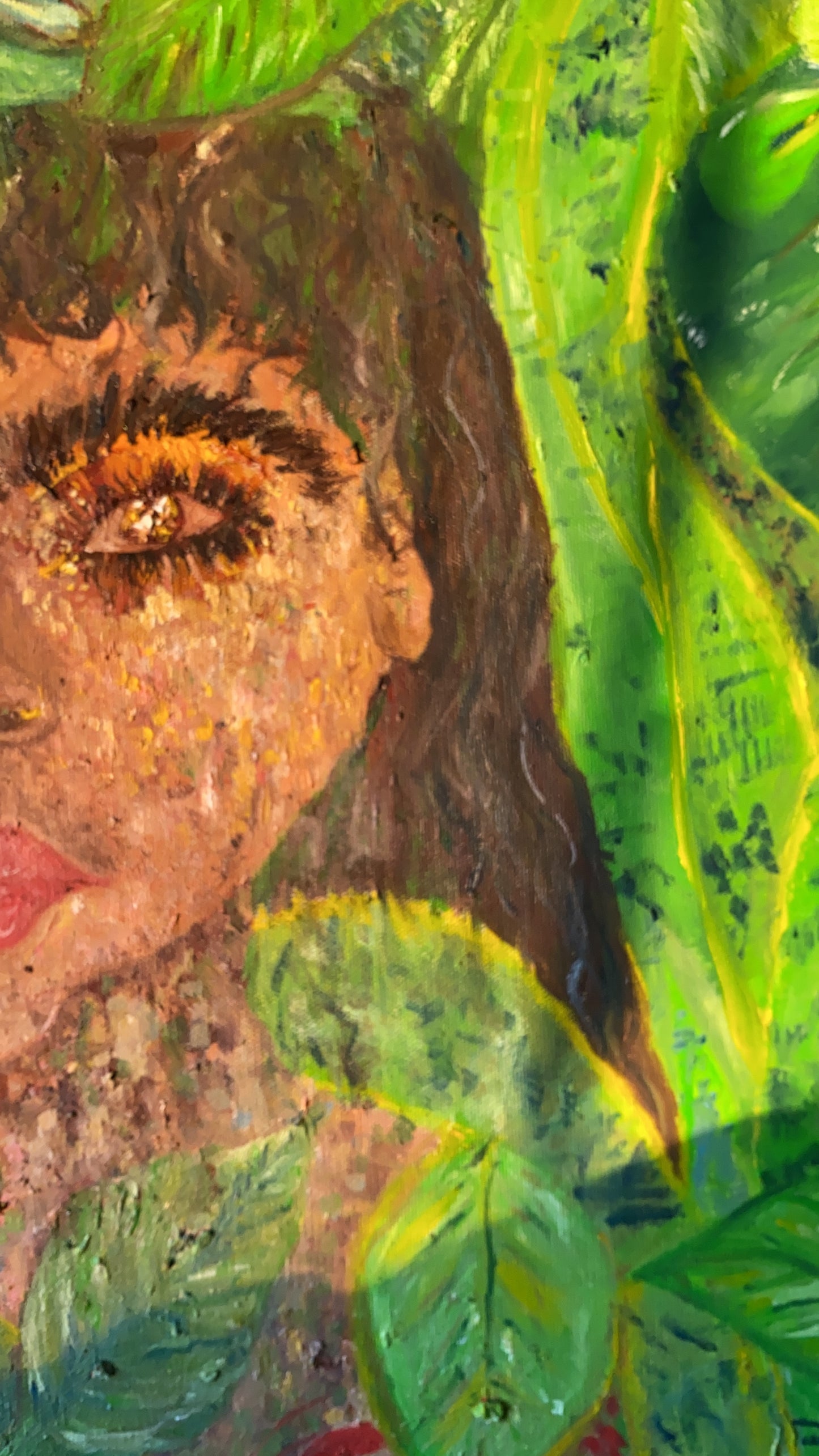 "Growing" Self Portrait