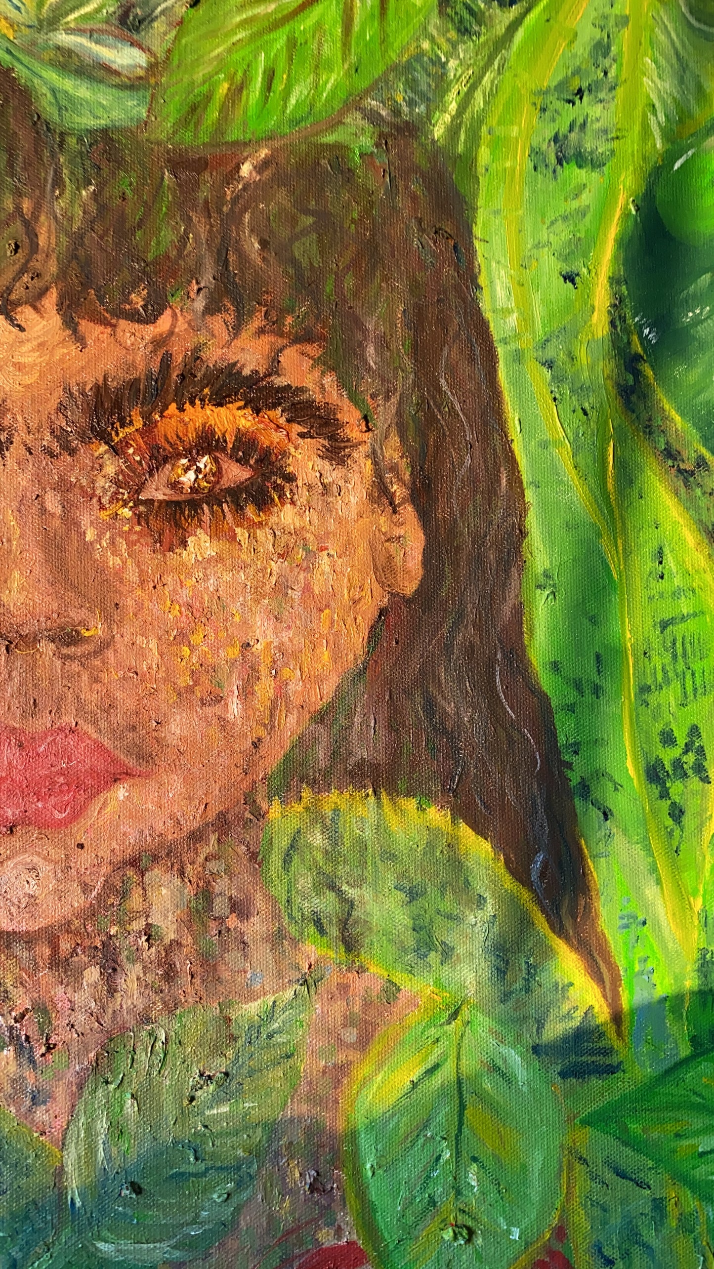 "Growing" Self Portrait