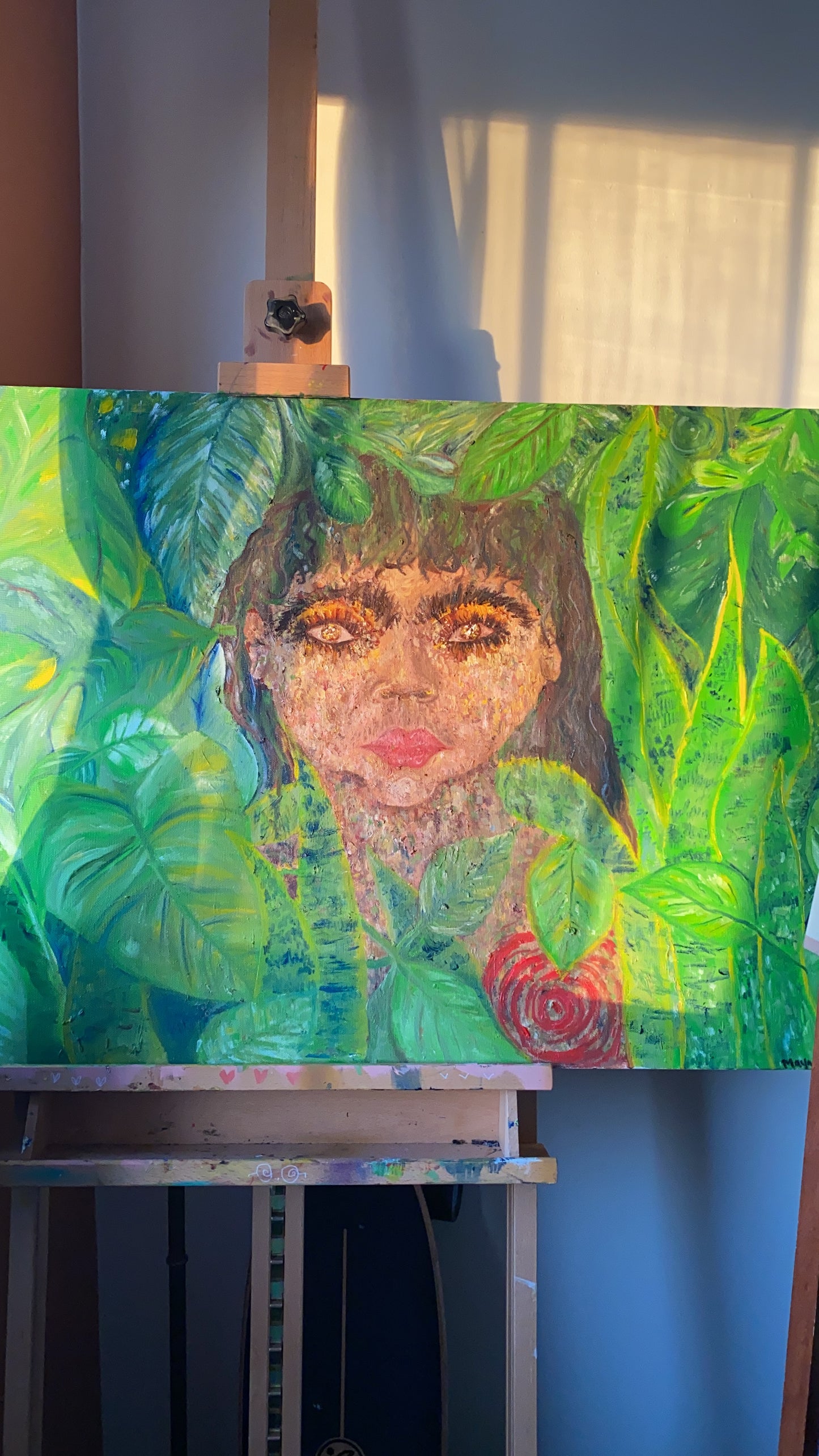 "Growing" Self Portrait