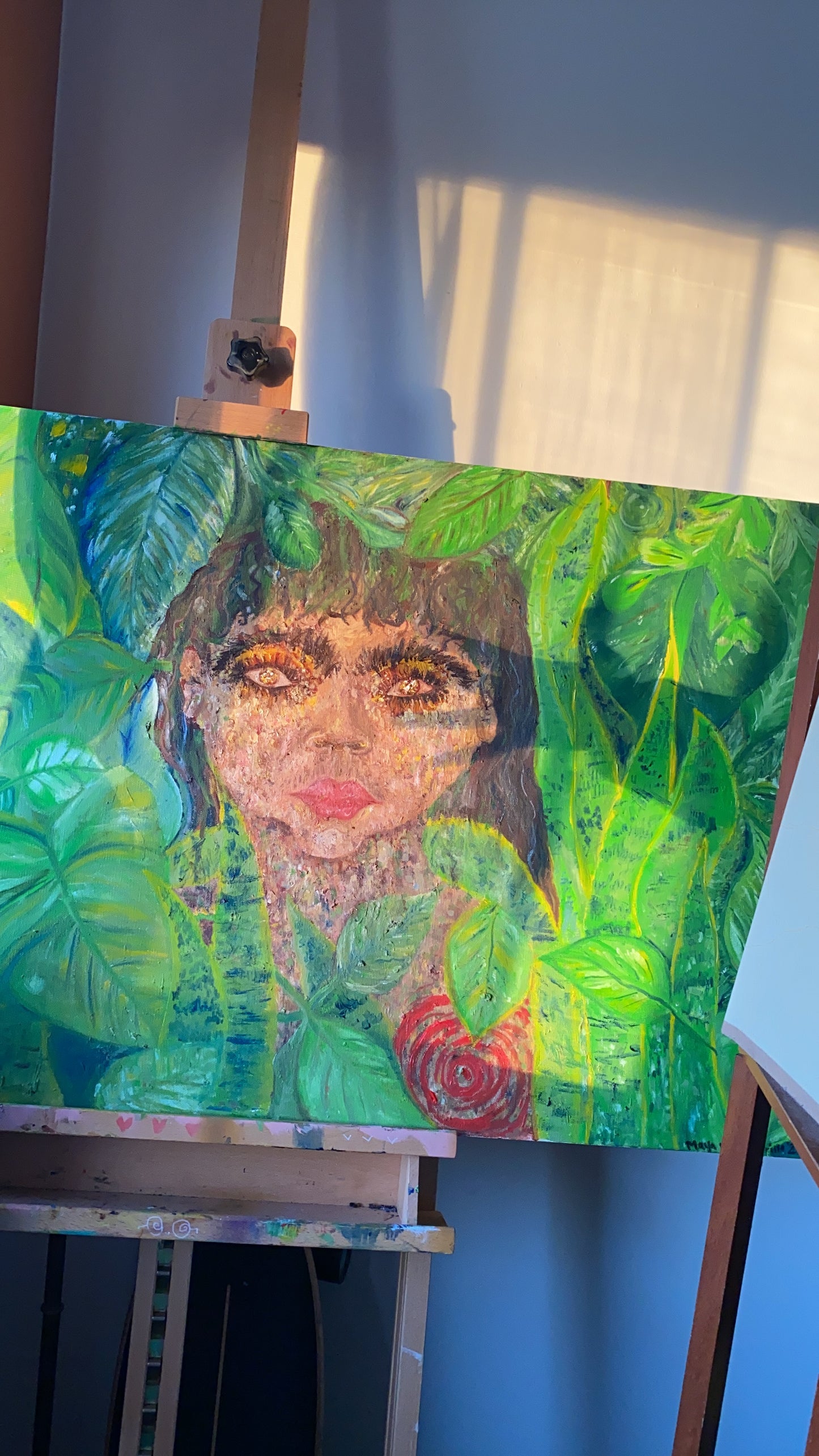 "Growing" Self Portrait